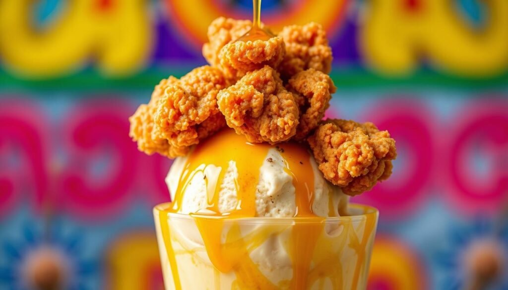 Fried Chicken Ice Cream